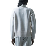 Maglia donna over con paillettes