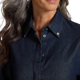Camicia donna in chambray