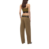 Pantaloni donna barrel fit