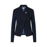 Blazer donna con maniche in maglia