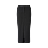 Gonna donna longuette aderente con spacco