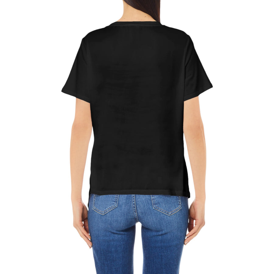 T-shirt donna con arriccio