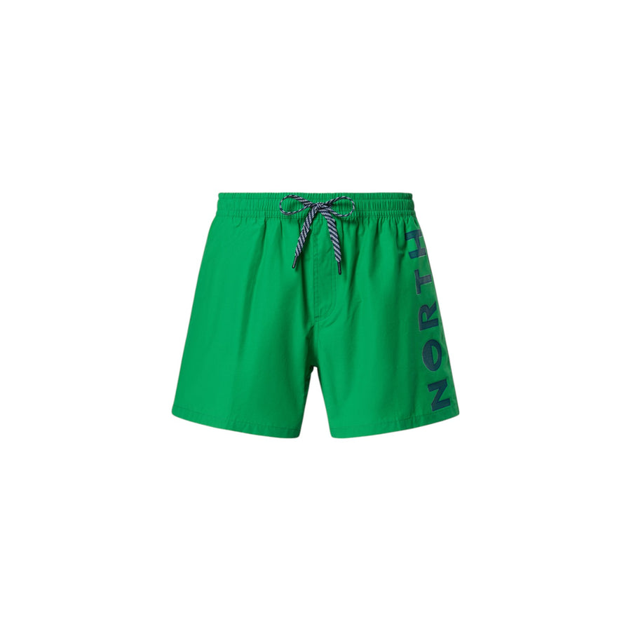 Boxer mare uomo con stampa verticale