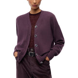 Cardigan donna in lana e cashmere