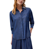 Camicia donna con colletto removibile