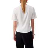 T-shirt donna con strass