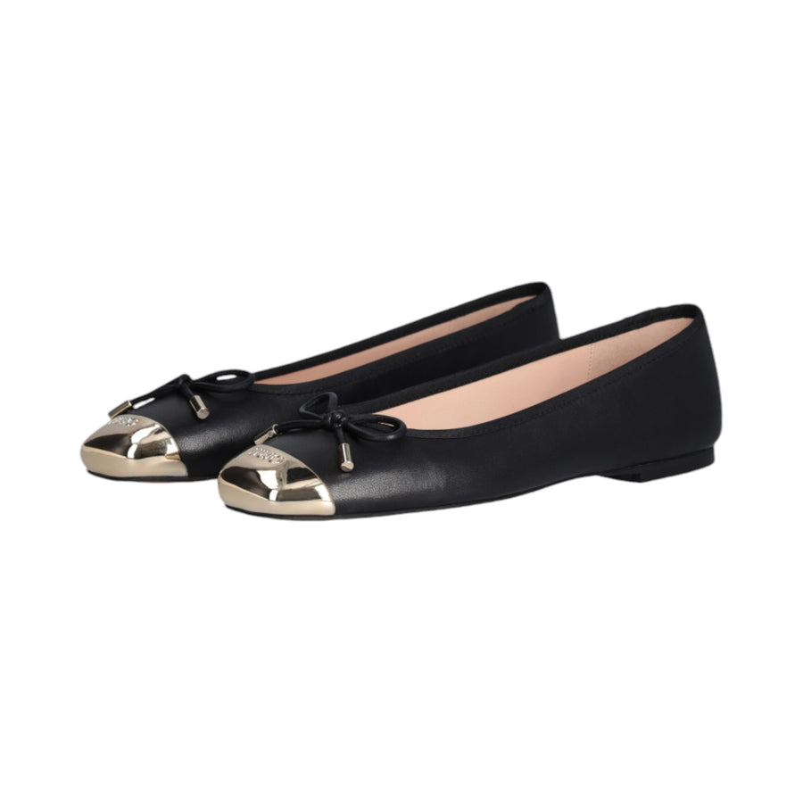 Ballerine donna nere in morbida nappa