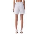 Short donna con ricamo