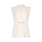 Gilet donna con spalline imbottite