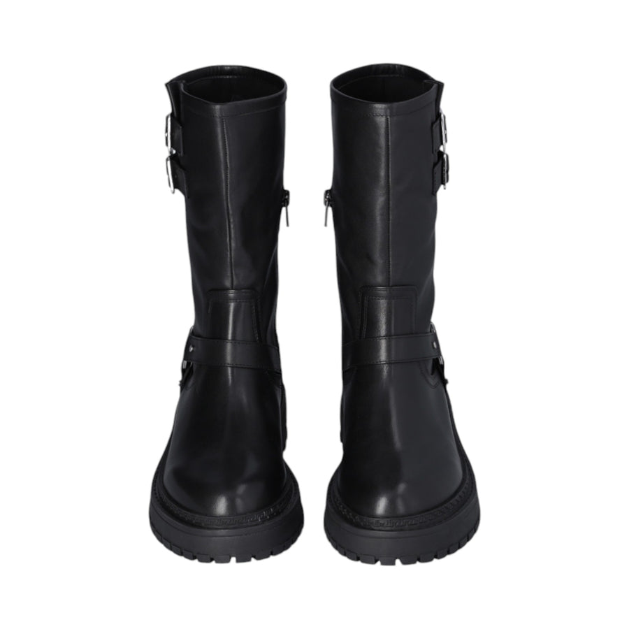 Biker donna boots in pelle