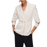 Gilet donna con spalline imbottite