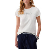 T-shirt donna con strass