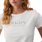 T-shirt donna con strass