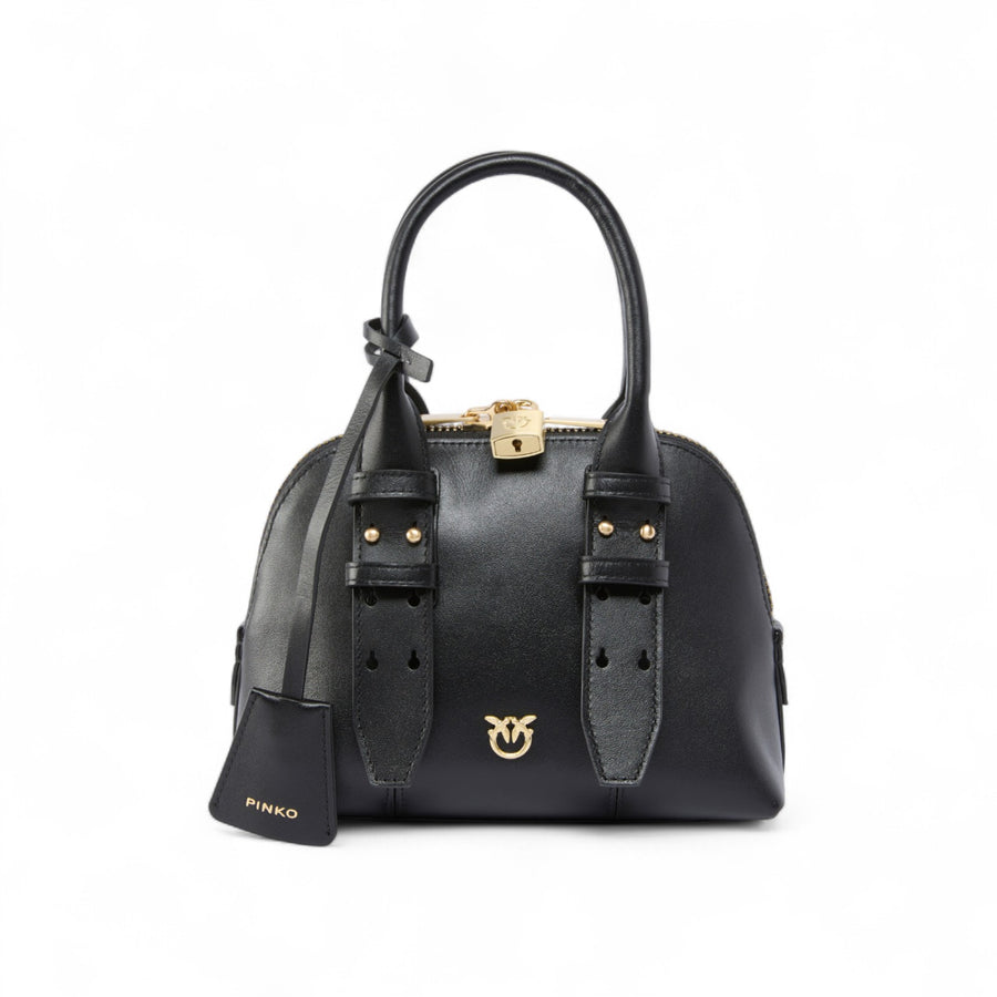 Borsa donna bowling a mano Mini Escape Bag in pelle