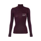 Dolcevita donna con dettaglio lettering