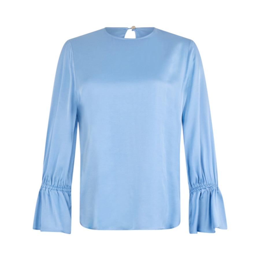 Blusa donna in raso