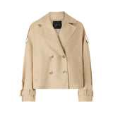 Trench donna  corto doppiopetto