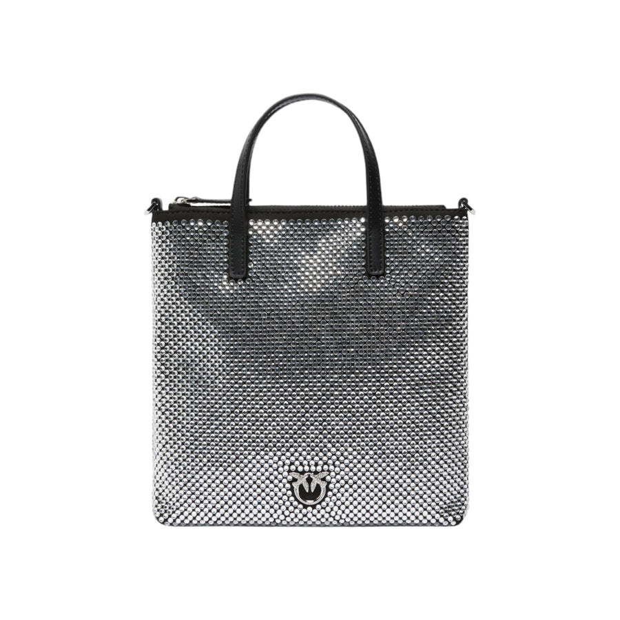 Piccola donna borsa shopper strass gioiello con tracolla