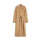Cappotto trench donna in lana double