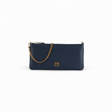 Horizontal Flat Bag in pelle