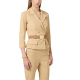 Giacca donna in tessuto tecnico bielastico