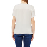 T-shirt donna in viscosa a maniche corte