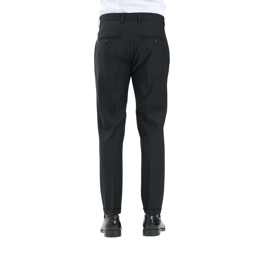 Pantalone uomo elegante nero