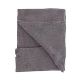 Sciarpa donna in misto lana a coste