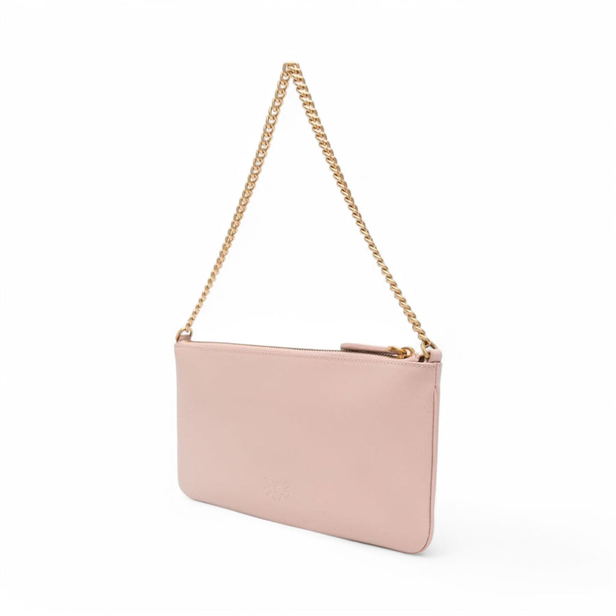 Horizontal Flat Bag in pelle