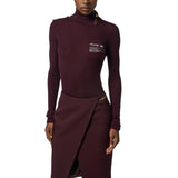 Dolcevita donna con dettaglio lettering