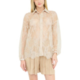 Camicia donna in pizzo