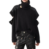 Dolcevita donna con cut-out