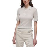 Polo donna in maglia