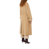 Cappotto trench donna in lana double