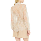 Camicia donna in pizzo