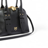 Borsa donna bowling a mano Mini Escape Bag in pelle