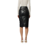 Gonna donna con texture stampa cocco