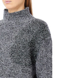 Maglione donna a collo alto