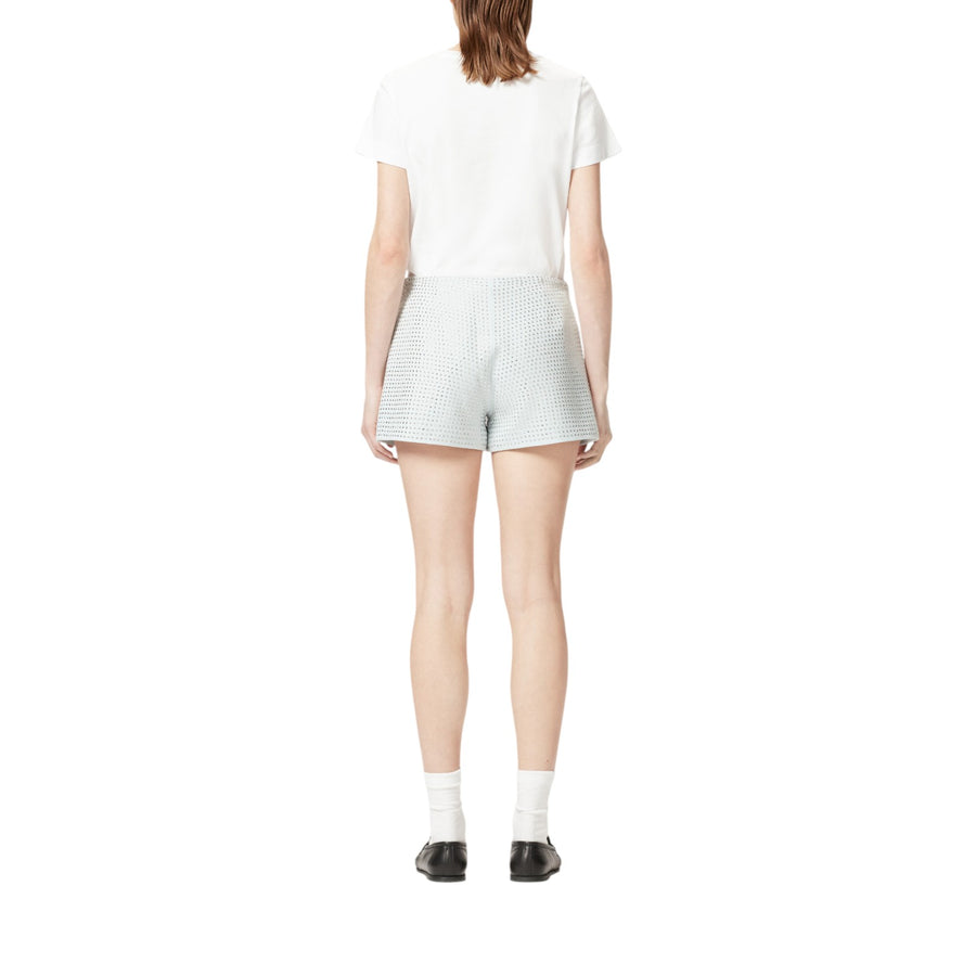 Shorts donna eleganti con strass