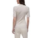 Polo donna in maglia