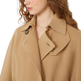 Cappotto trench donna in lana double