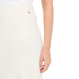 Gonna donna midi in maglia con paillettes