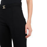 Pantaloni donna flare con cintura
