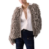 Giacca donna morbida in maglia