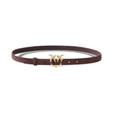 Cintura donna in suede con fibbia Love Birds 2 cm