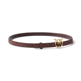 Cintura donna in suede con fibbia Love Birds 2 cm