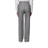 Pantaloni donna straight check