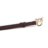 Cintura donna in suede con fibbia Love Birds 2 cm