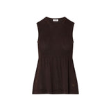 Top donna in maglia lamé
