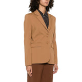 Blazer donna con revers a lancia